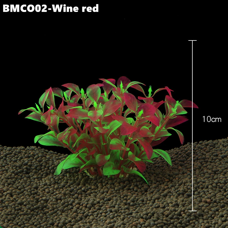 BarkMeow 10 см искусственные водоросли растения пейзаж аквариума украшения TPC