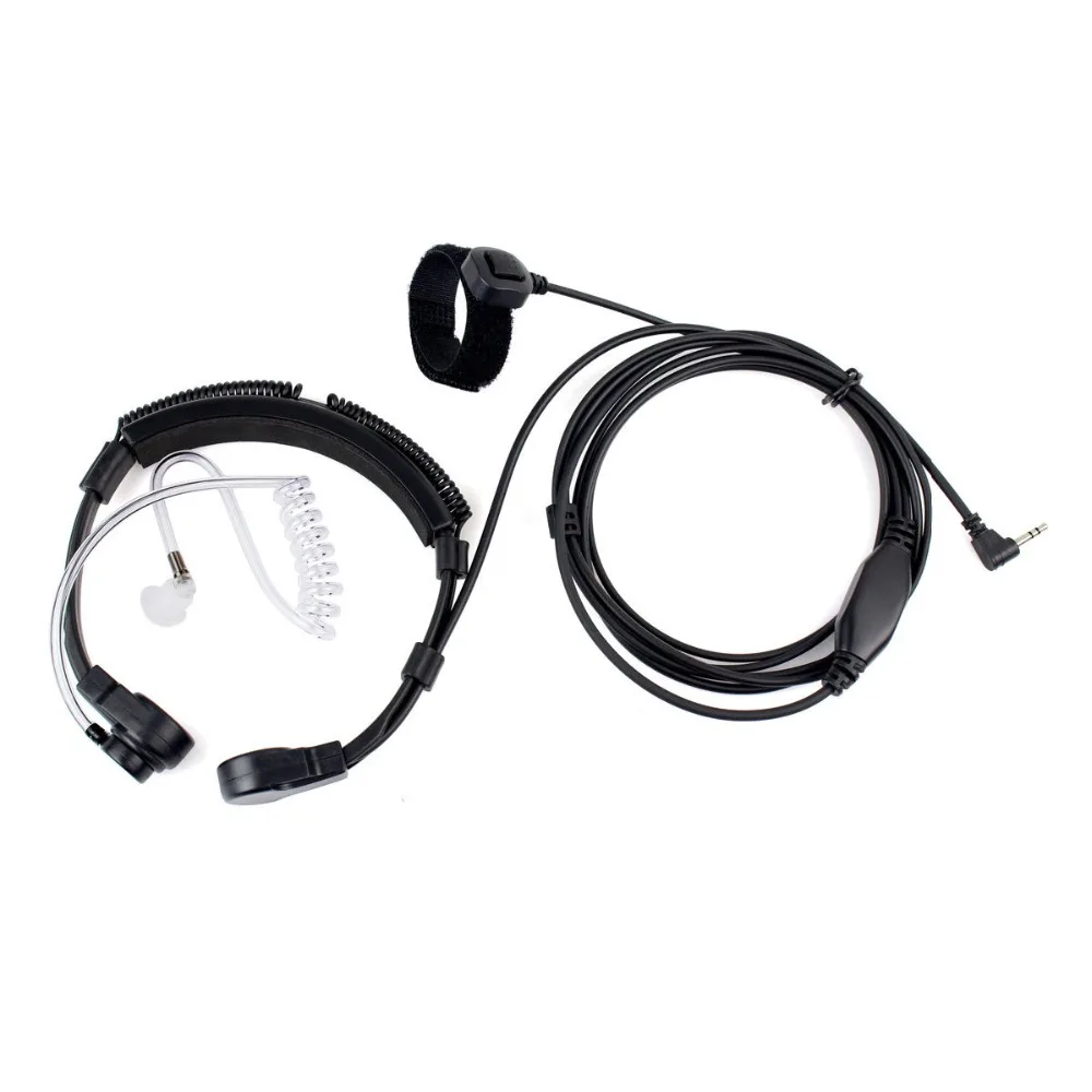 

1 Pin PTT Throat Mic Covert Acoustic Tube Earpiece/Headset For Motorola Radio FV200R, FV200AA, FV300,FV500,FV500R FV600 FV700