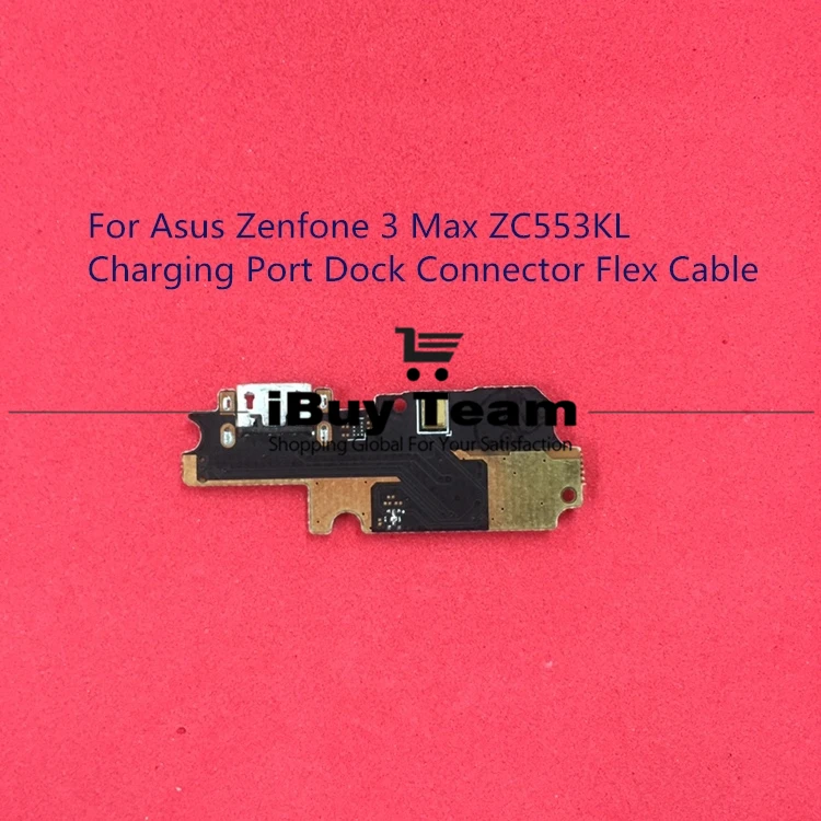 Для Asus Zenfone 3 Max ZC553KL зарядный порт USB разъем док-станция гибкий кабель модуль