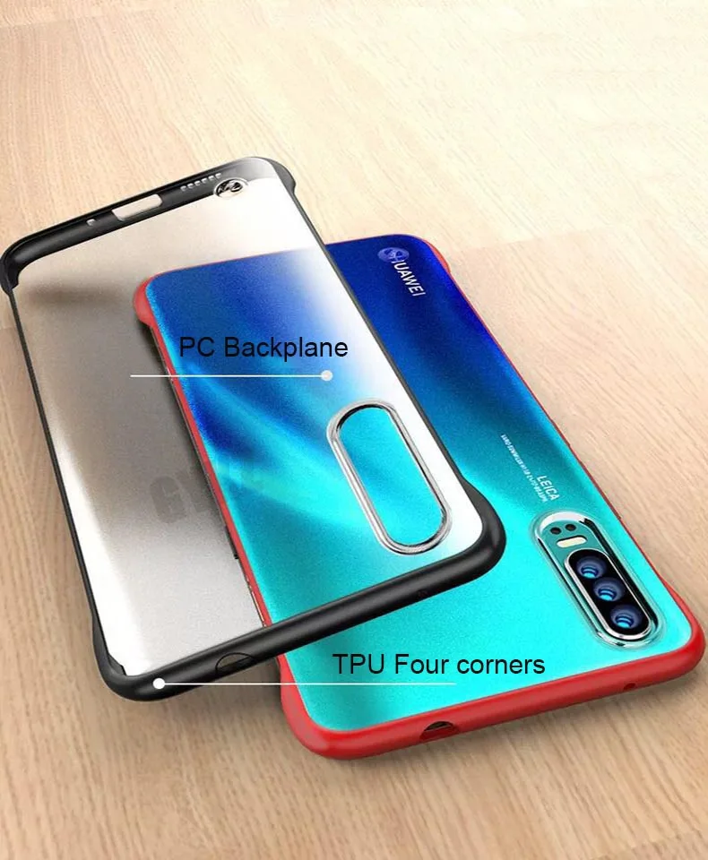 GYKZ чехол для телефона для huawei P30 P30pro роскошный Бескаркасный PC чехол для телефона для huawei P30 Pro Чехол TPU чехол для huawei P30