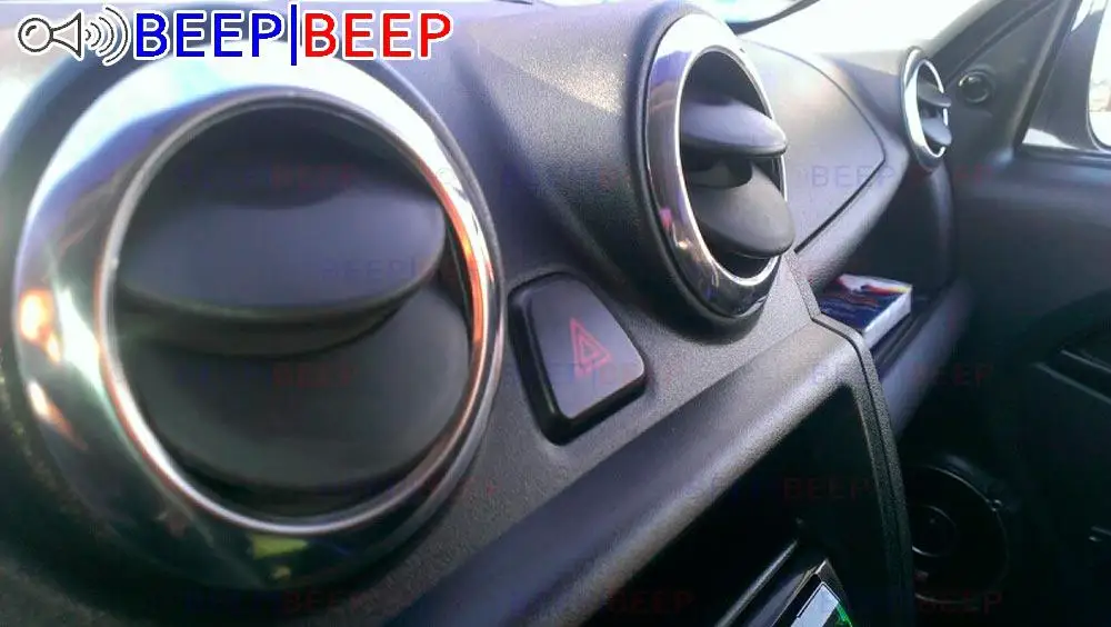 Хромированный дефлектор воздуха для Renault Duster 2010 2018 / Logan 2004 2013 Sandero 2009 Стайлинг