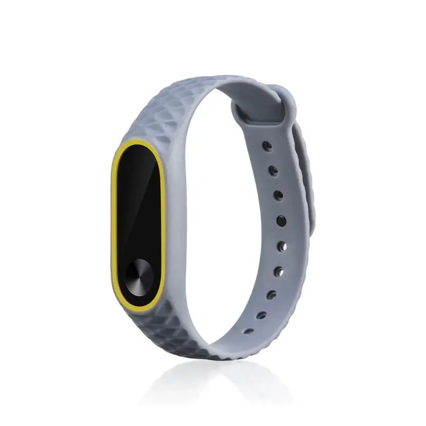 HIPERDEAL силиконовый ремешок для часов сменный маленький тонкий резиновый Xiaomi Mi Band 2