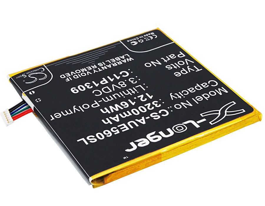 Кэмерон китайско Высокое качество 3200 мАч батарея C11P1309 для Asus Fonepad Note 6 FHD6 K00G ME560CG