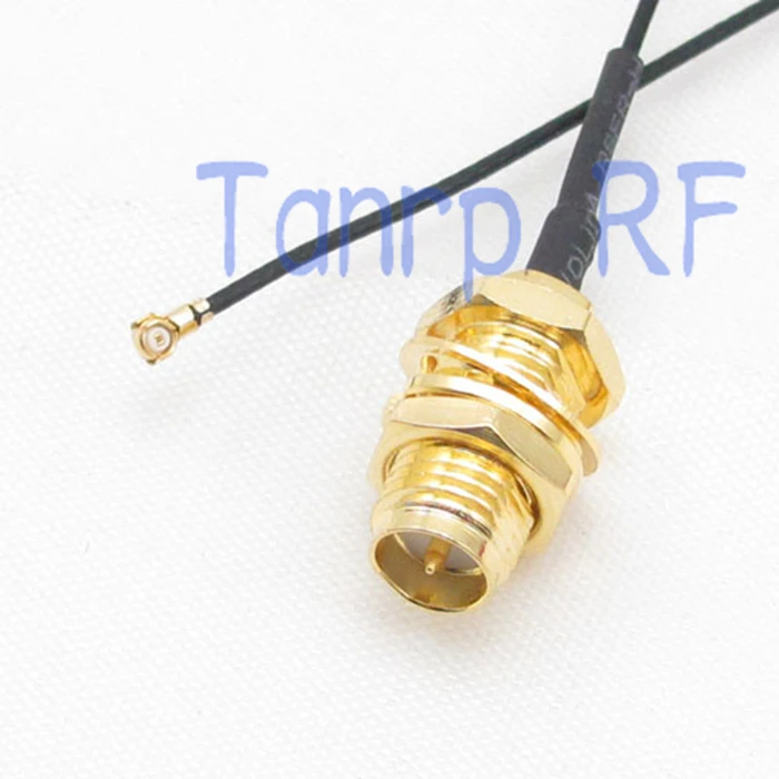 10 дюймов IPX IPEX I PEX U.FL 0 8 мм RP SMA female (мужской) RF pigtail Джампер кабель для PCI WIFI карты