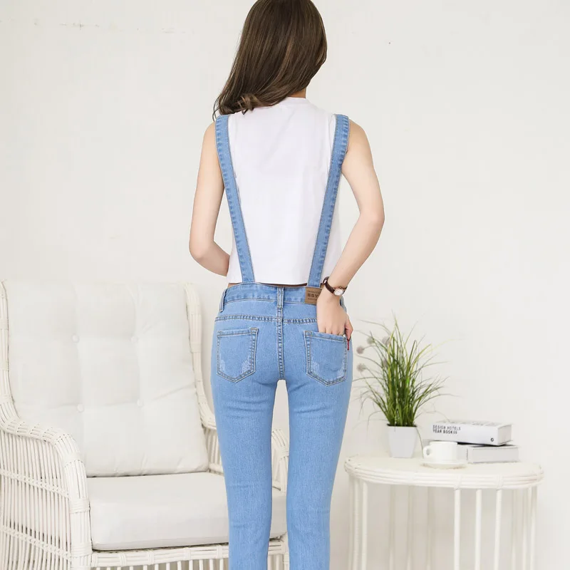 Джинсовые комбинезоны комбинезон для Для женщин s 2021 спецодежда спецовка Macacoes