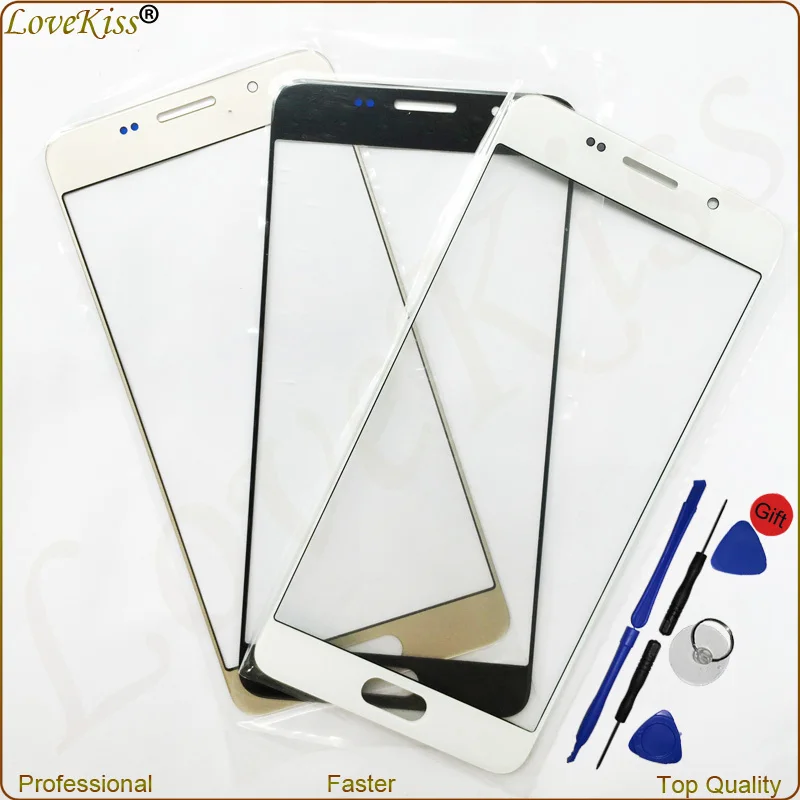 Переднее внешнее стекло для Samsung Galaxy A3 A5 2015 2016 A300 A500 A310 A510 Сенсорная панель Крышка