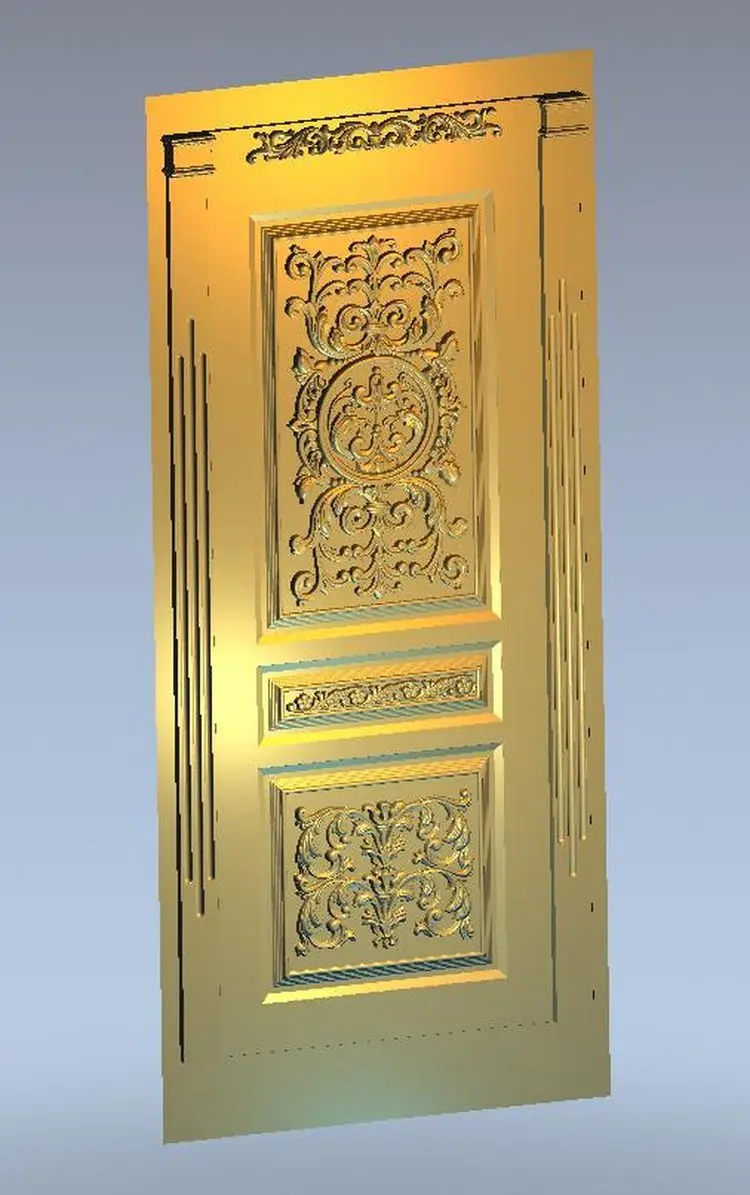 

Door_4 3D Model STL relief for cnc STL format Furniture
