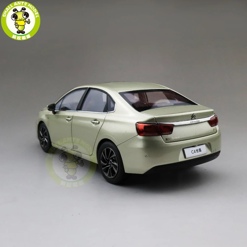 1/18 Citroen C4 C4L литая модель автомобиля игрушки детские подарки для мальчиков девочек золото