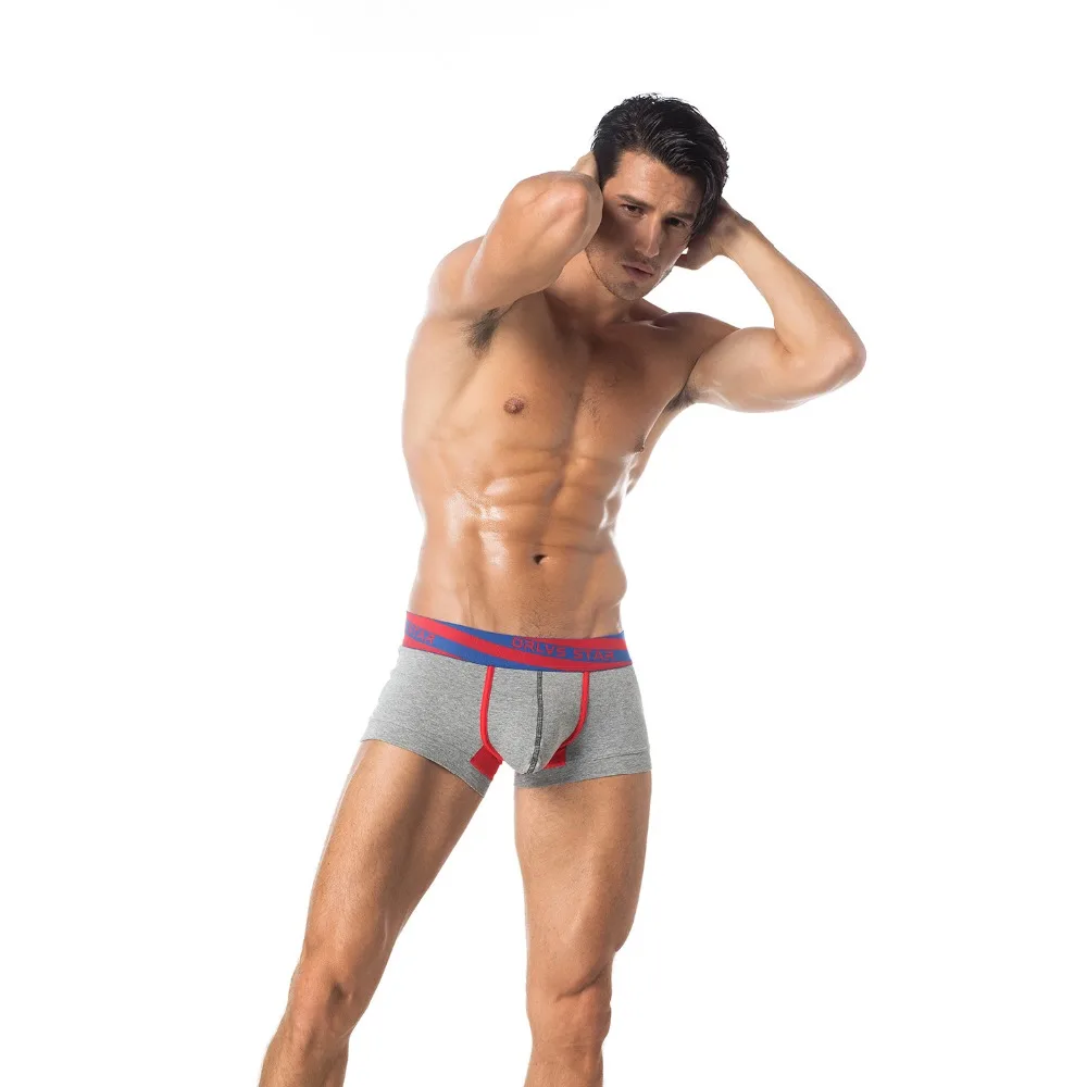 3 Pieces Explosion Models Breathable U Convex Men's Briefs Underwear Sexy Mens slip Homme |