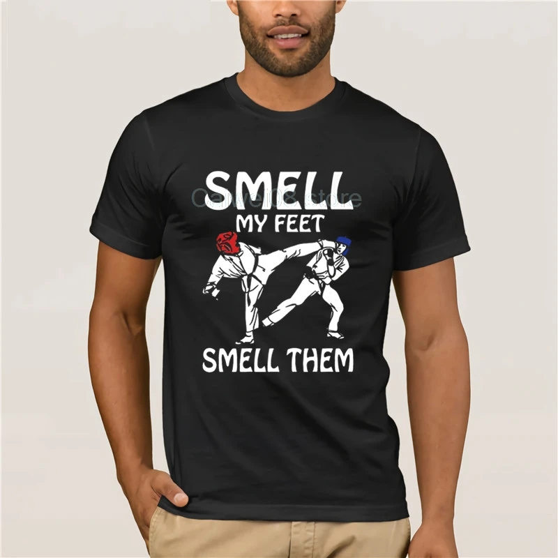 

Fashion T Shirt 100% Cotton for mans Trending Funny Karate For Kids Smell My Top Men's T-shirt