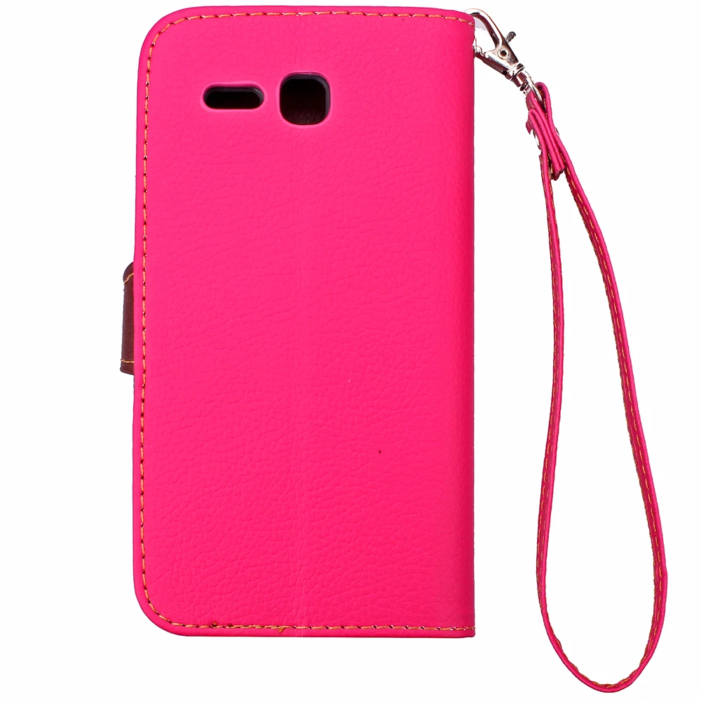 WolfRule Leaf Case Huawei Y600 Cover Luxury Women's Style Flip PU Leather &amp TPU Handbag For With Card Slot | Мобильные