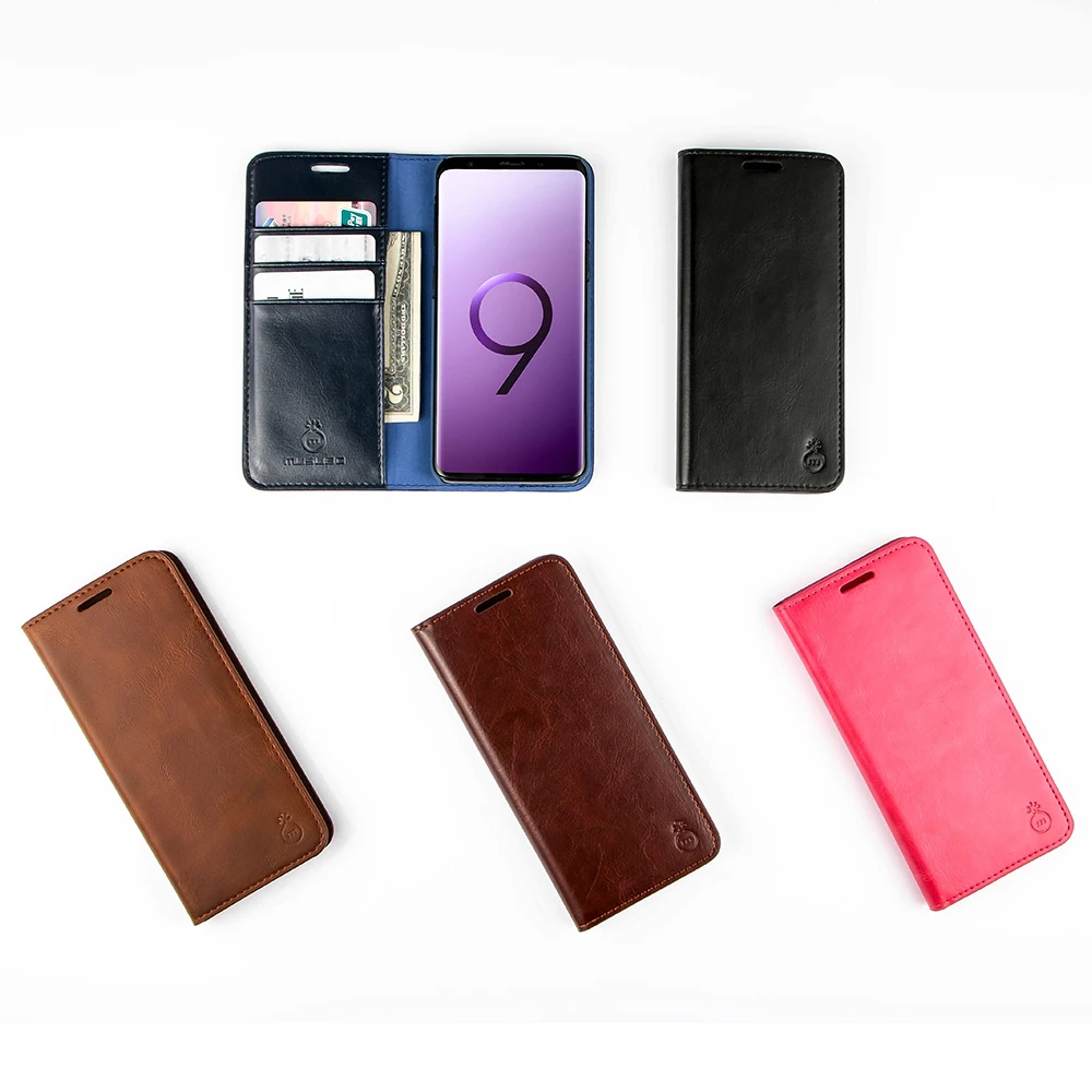 Роскошный чехол для телефона Galaxy Note 8 откидной Чехол Samsung S6 S7 S8 Edge Plus S5 S4 Кожаные