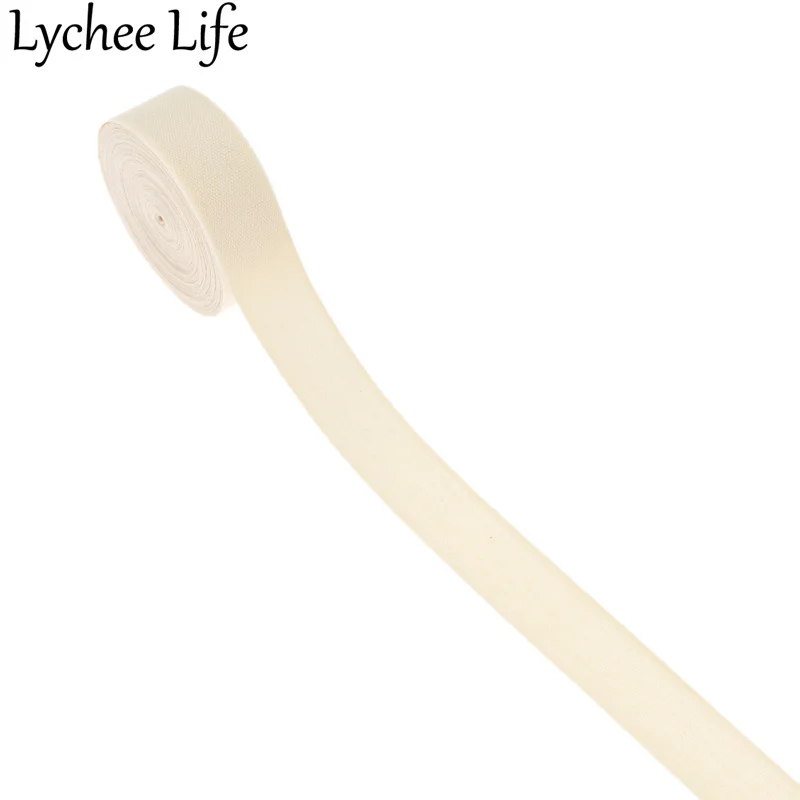 Lychee Life пустая хлопковая лента DIY швейная этикетка для одежды сырье Ткань DIY Заводская домашняя Новинка