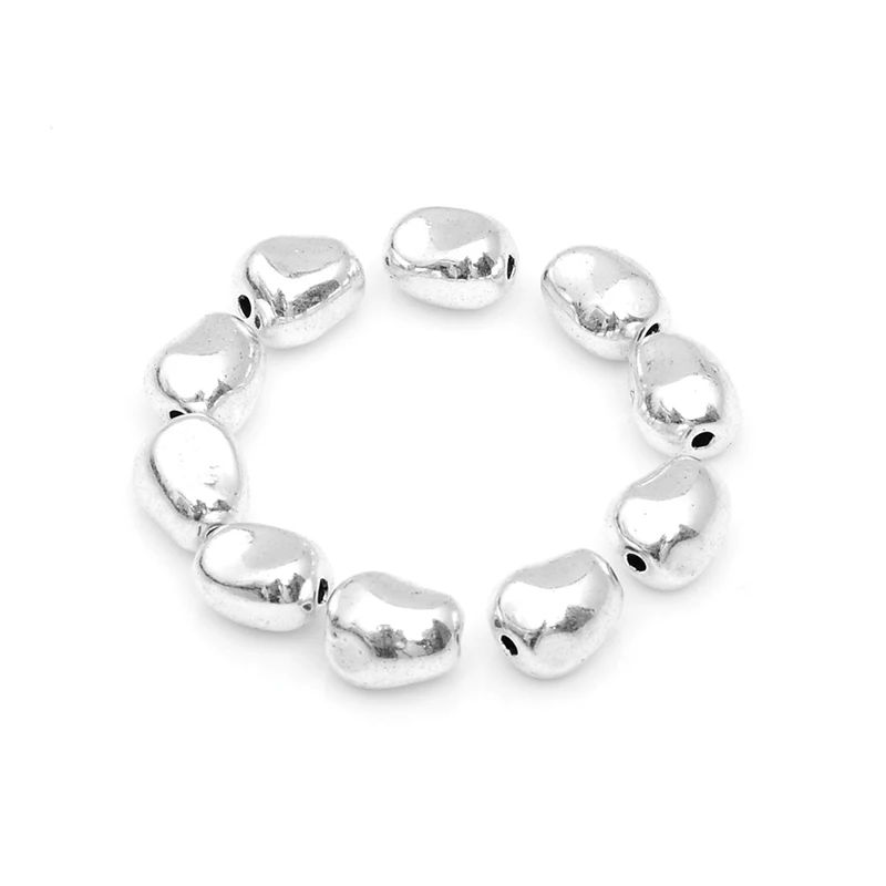 10 шт./лот посеребренные бусины из цинкового сплава|diy jewelry making|charm beadsbeads diy |