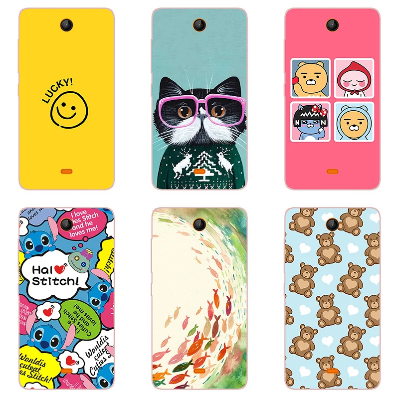 For Microsoft Nokia Lumia 430 Case Hard Plastic Back Cover Cases Painting Abstract Coque Patterned Shell Skin |
