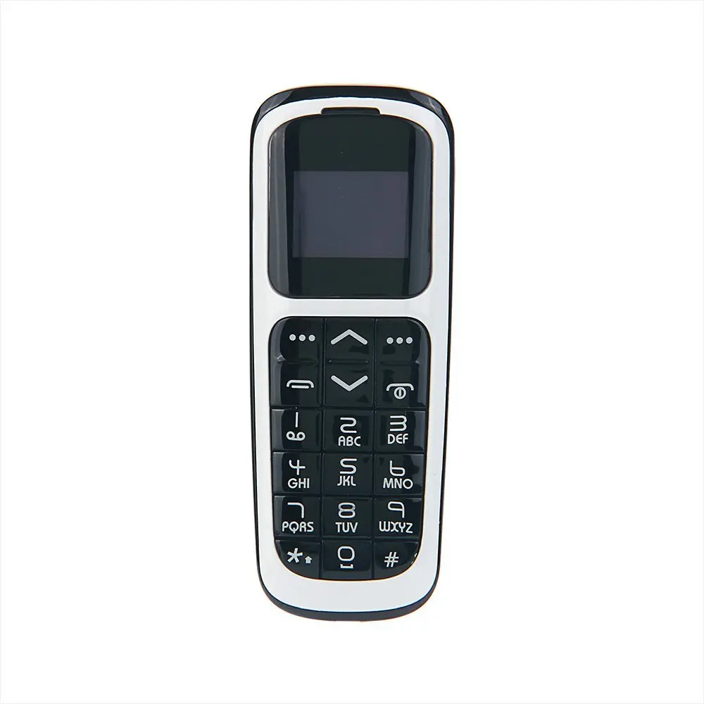 white Длинный CZ V2 bluetooth Dialer Мини Мобильный телефон 0,66 дюймов с поддержкой Hands Free fm-радио, микро sim-карта, GSM сеть - Цвет: white