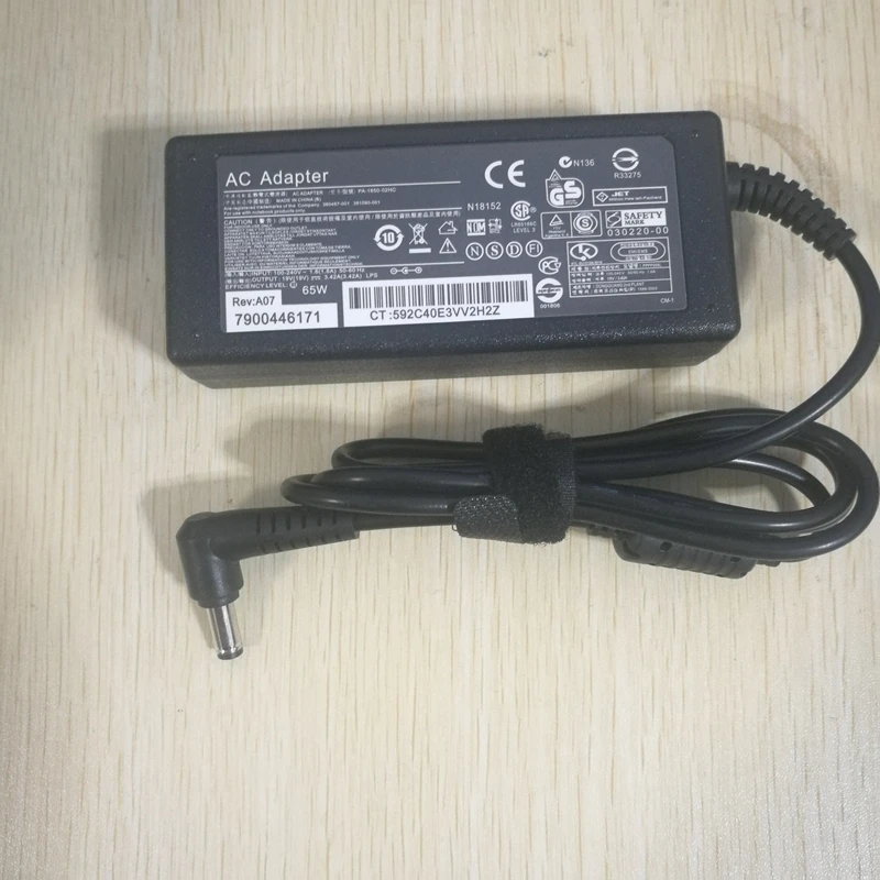 19 V 3.42A AC Мощность адаптер Зарядное устройство для Asus A3 A600 F3 X55 A8 F6 F83CR X501a X502c X51 X55A X55C X55VD X55U X550CA V85 A9T K501