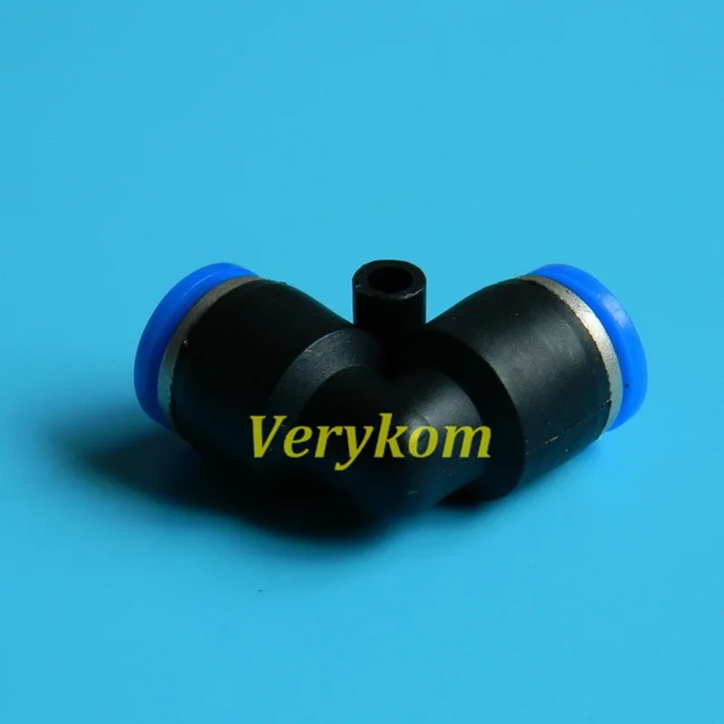 Verykom пневматическая оптовая продажа 100 шт./лот 6 мм-6 мм трубчатая воздушная