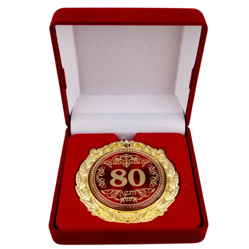 Новый дизайн классический Russian medals Мода Металл медаль праздничные подарки для 80