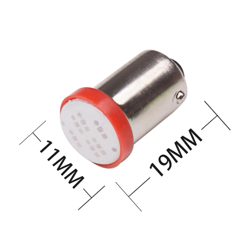 100 шт./лот Авто BA9S T4W cob SMD LED байонет авто свет резервные лампы Лампа Клин боковая