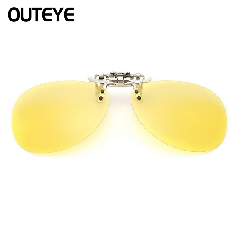 OUTEYE очки зеркальные поляризационные солнцезащитные мужские линзы ночного