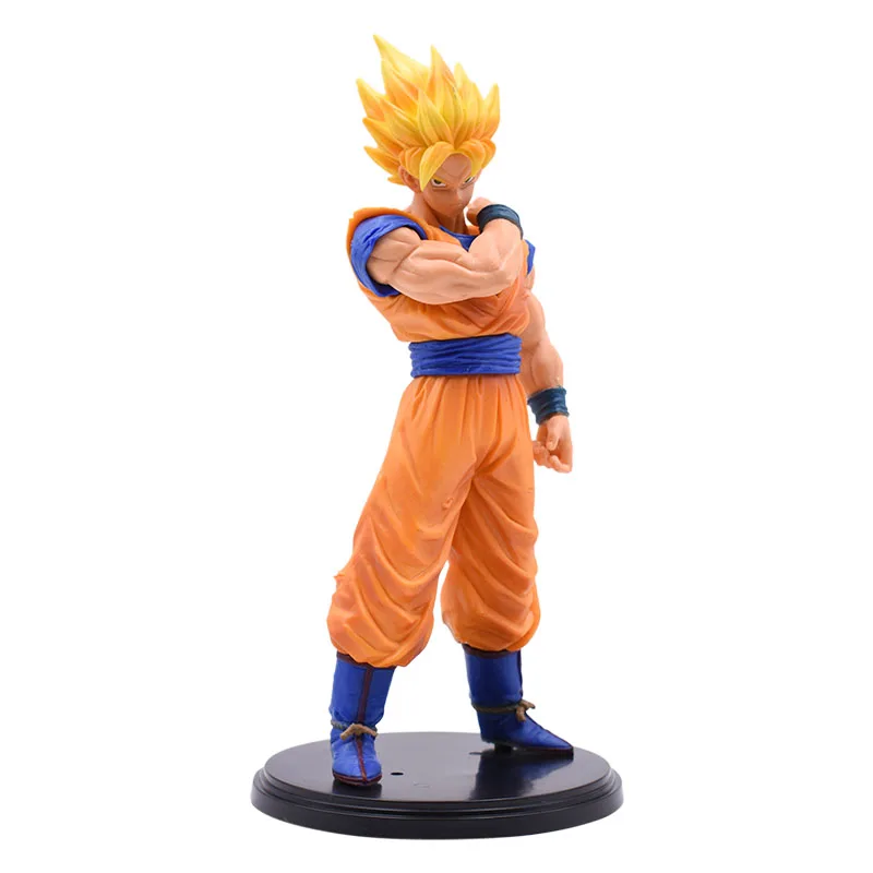 11-23 см Dragon Ball Z Super Goku Son Gohan Broly Vegeta Cell Frieza Buu Broli trunks лопуха ПВХ Фигурки коллекционные игрушки