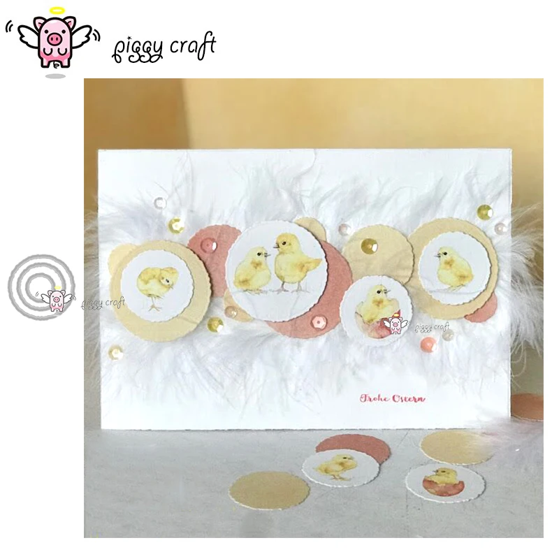 Технические металлические Вырубные штампы форма для вырезания 3 шт. круглая