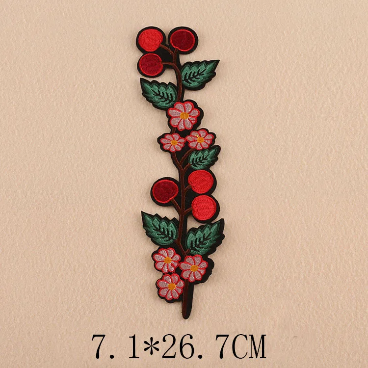 Популярные Цветы Hexapod нашивки Змея для одежды утюжок на шитье вышитые тканевые