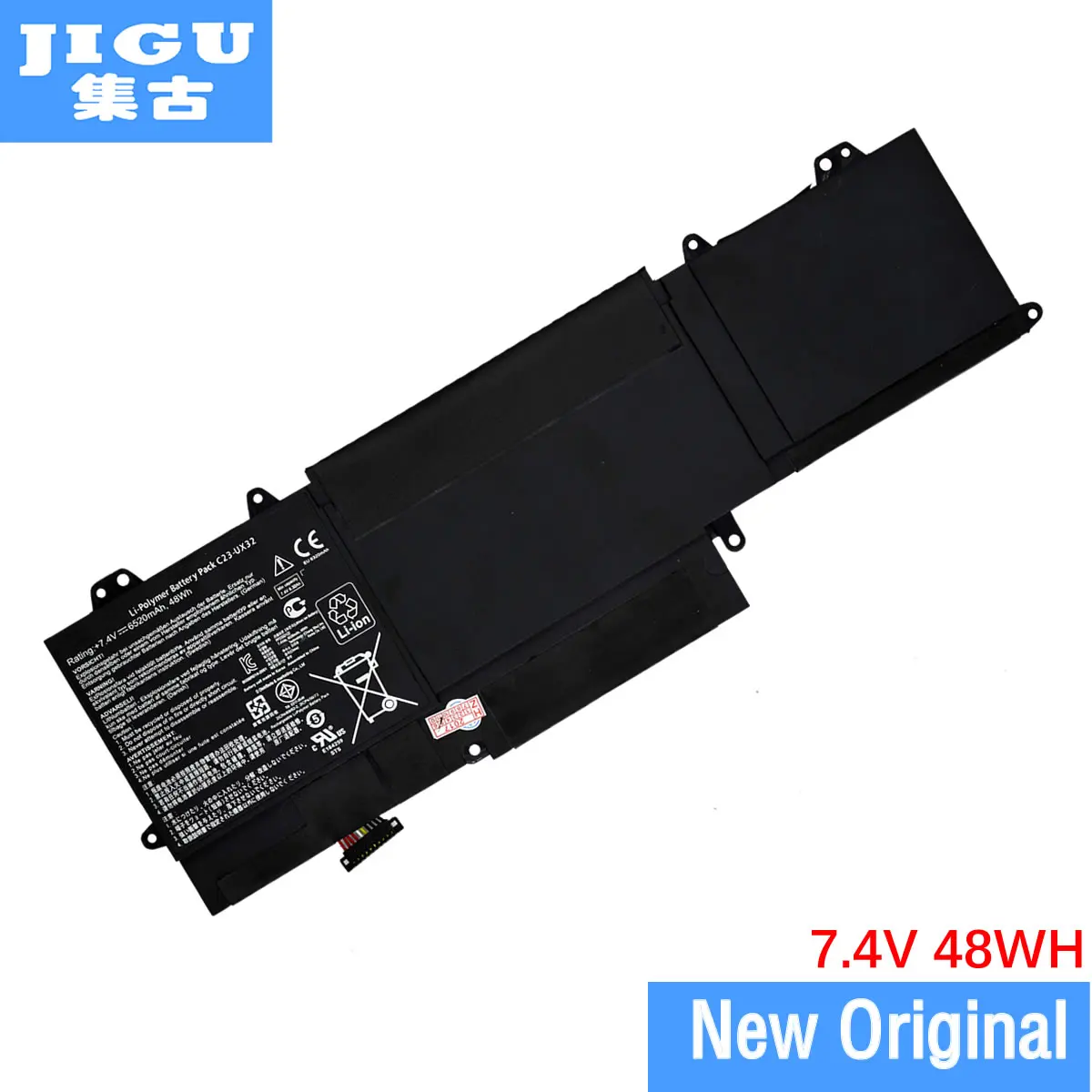 JIGU C23 UX32 Оригинальный аккумулятор для ноутбука Asus VivoBook U38N U38K U38DT Zenbook UX32VD UX32LA 7 4 V