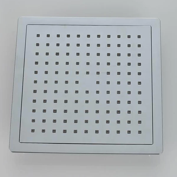 Azeta настенный квадратный хромированный кран с одной ручкой латунный Скрытый 9