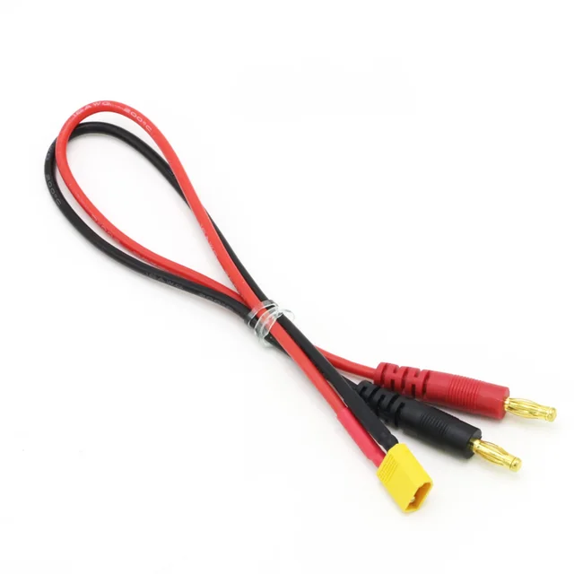 16awg 30cm XT30 to 4mm banana 16awg 30cm XT30 to 4mm banana