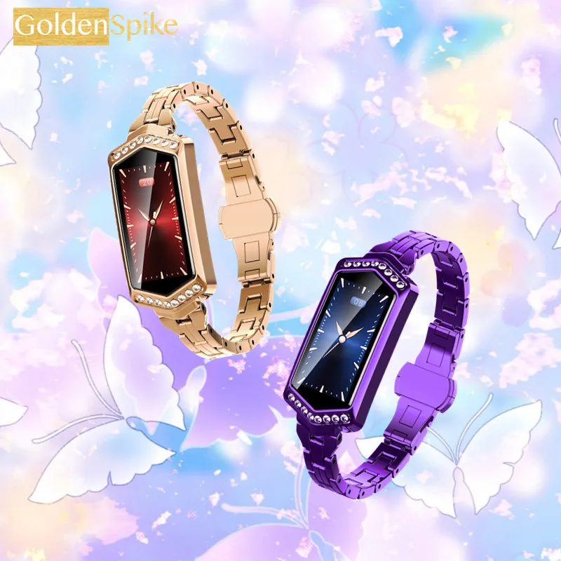 B78 Смарт часы для женщин фитнес браслет трекер сердечного ритма Монитор