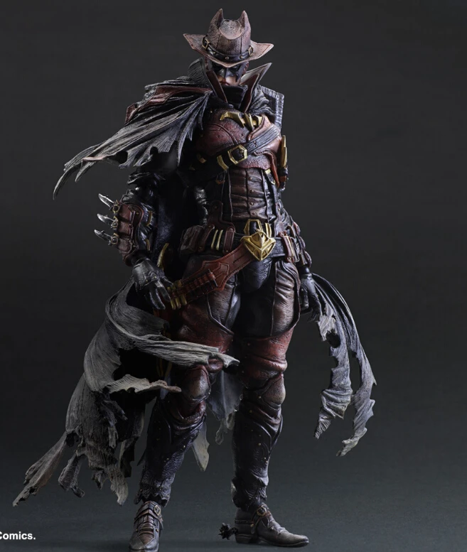 Экшн фигурки West Cowboy аниме Batman Kai ПВХ игрушки 270 мм|figure toy|play arts kaiarts kai |