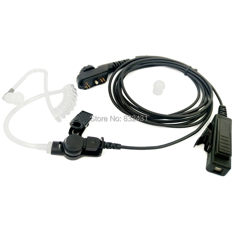 Воздушный трубчатый наушник гарнитура микрофон для Hytera HYT PD700 PD700G PD702 PD705 PD780 PD780G