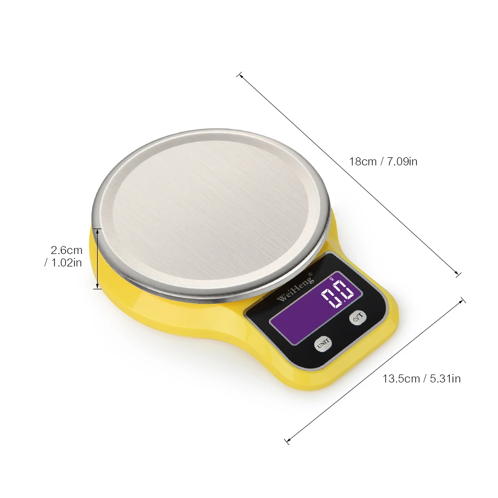 Портативные цифровые весы 5 кг 3 электронные ЖК-весы кухонные почтовые пищевые