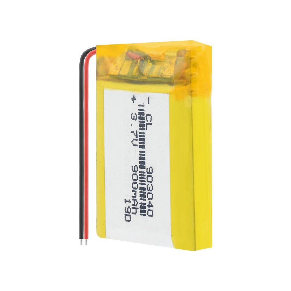 3 7 v 903040 900mAh полимерная литиевая батарея литий ионная аккумуляторная с печатной