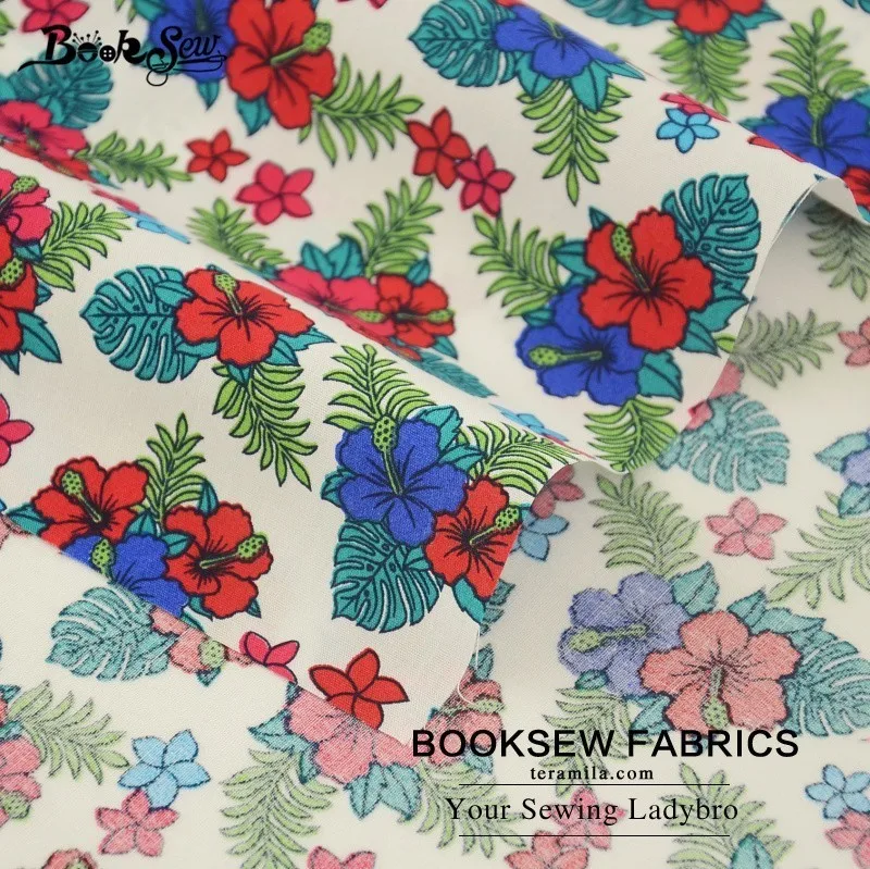 Тканевая мягкая швейная ткань Booksew 100% хлопок поплин для рукоделия одежда поделок