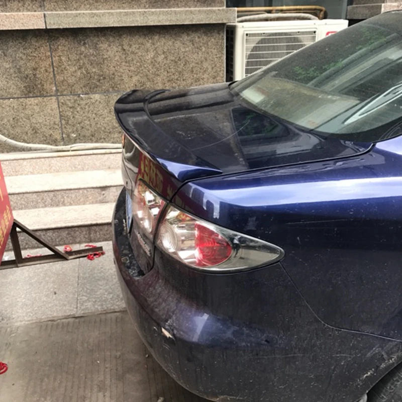 Автомобильный Стайлинг неокрашенный спойлер из АБС-пластика для заднего