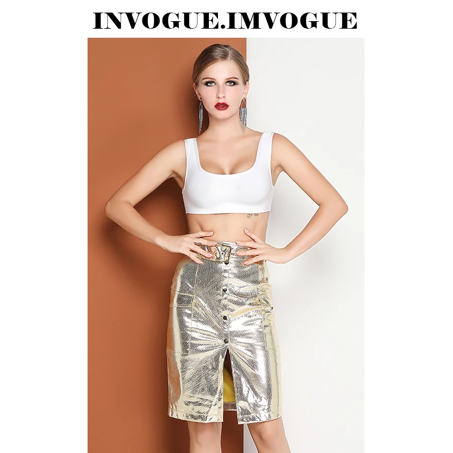INVOGUE. Женский комплект из двух предметов ivogue золотистая облегающая юбка