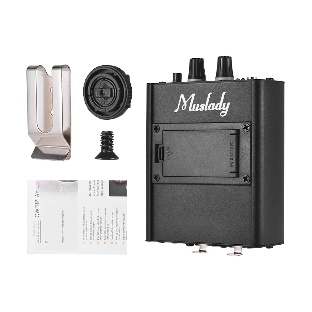 Muslady персональный In ear Monitor наушники усилитель для наушников Amp с входами XLR 3 5 мм
