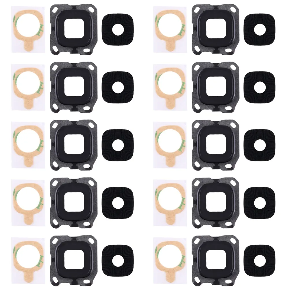 10 PCS Back Camera Bezel &amp Lens Cover with Sticker for Galaxy C5 Pro / C5010 | Мобильные телефоны и аксессуары