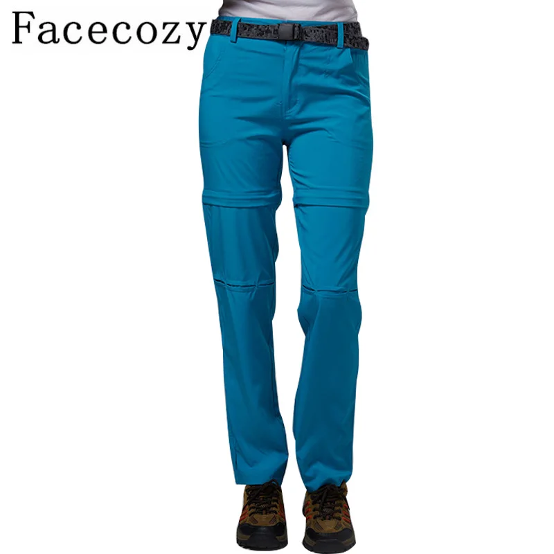 Брюки женские Facecozy быстросохнущие для пеших прогулок кемпинга рыбалки|hiking pants|pants