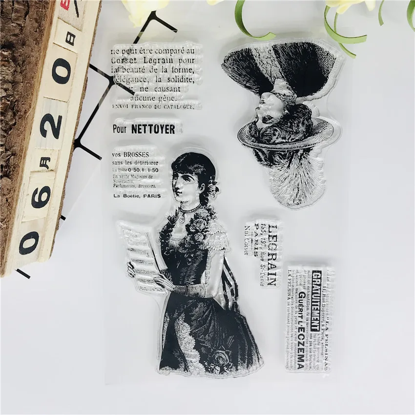 Набор прозрачных штампов для скрапбукинга новинка 2019 прозрачные силиконовые