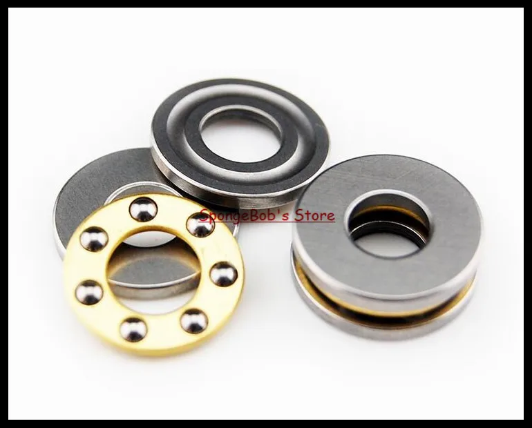 

10pcs/Lot F12-23M 12mm x 23mm x 7.5mm 12x23x7.5 mm Axial Ball Thrust Bearing