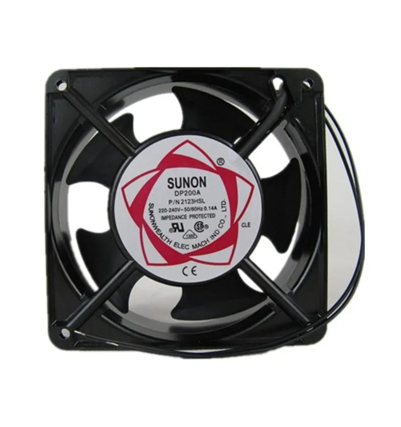

SUNON DP200A AC 220V 12038 120*120*38 мм 12 см охлаждающий вентилятор с масляным подшипником