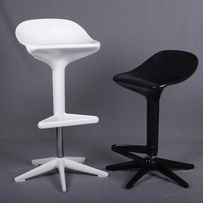 Стул барный пластиковый регулируемый по высоте Chair-2PCS | Мебель