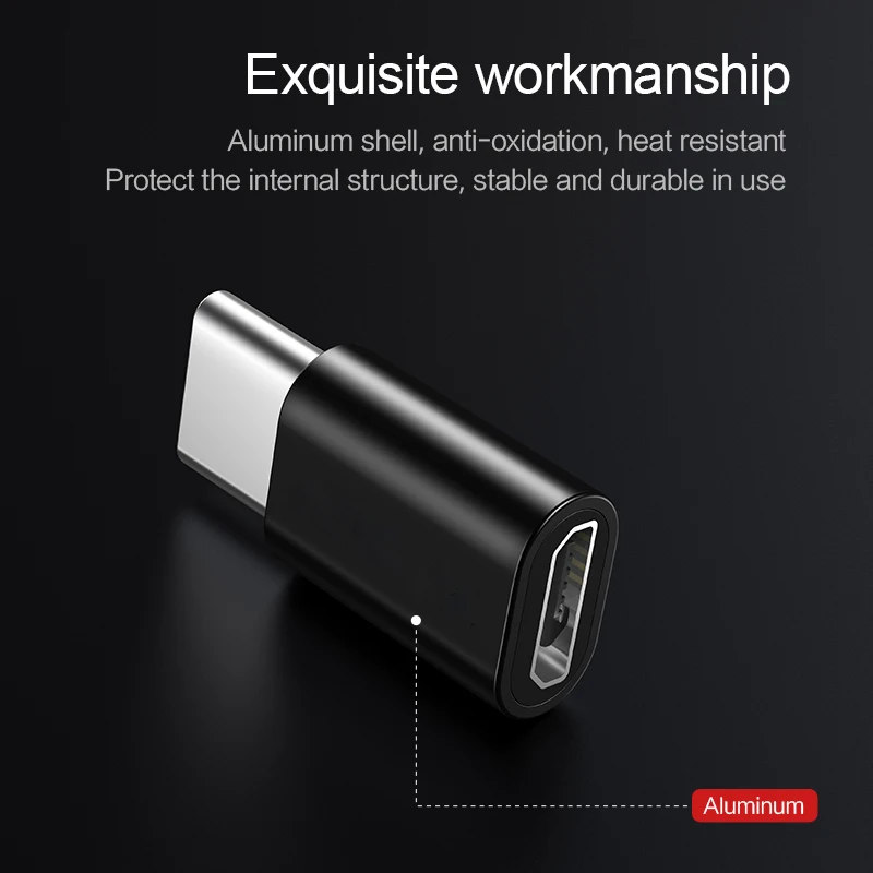 Адаптер OTG Type C USB кабель Thunderbolt 3 адаптер для Macbook Pro Huawei P40 P30 Plus One plus 2 3|Переходники и