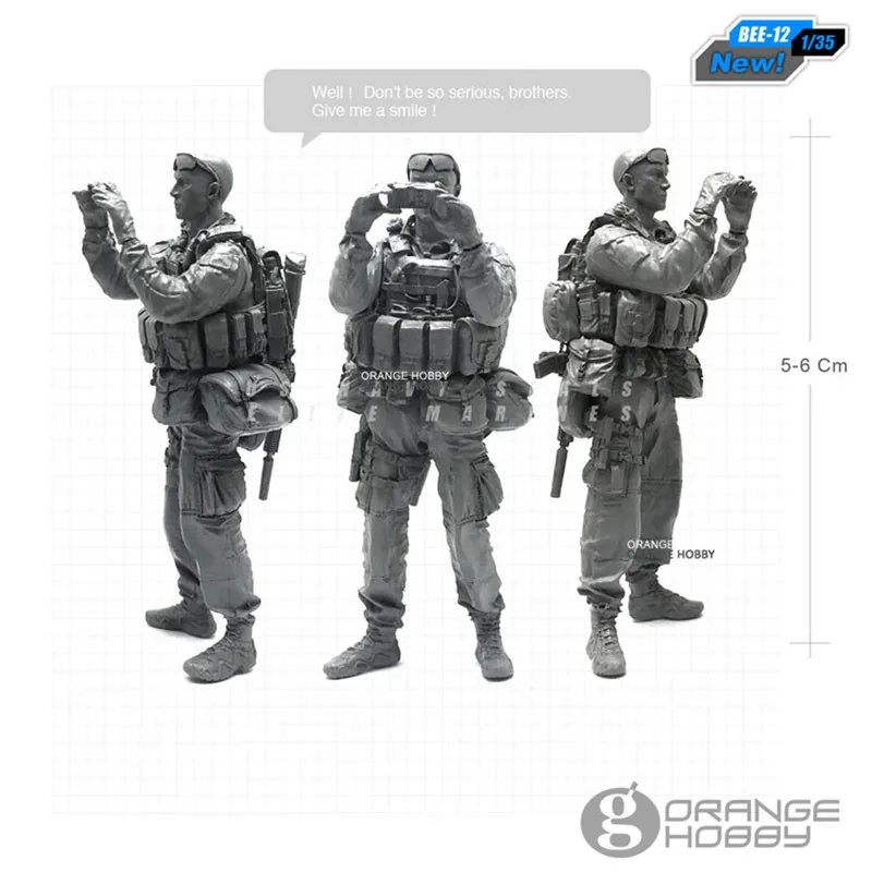 OHS YuFanModel 1/35 BEE-01-16 серия BEE Современная армейская сборка США Военные полимерные миниатюры Модели Строительные наборы oh
