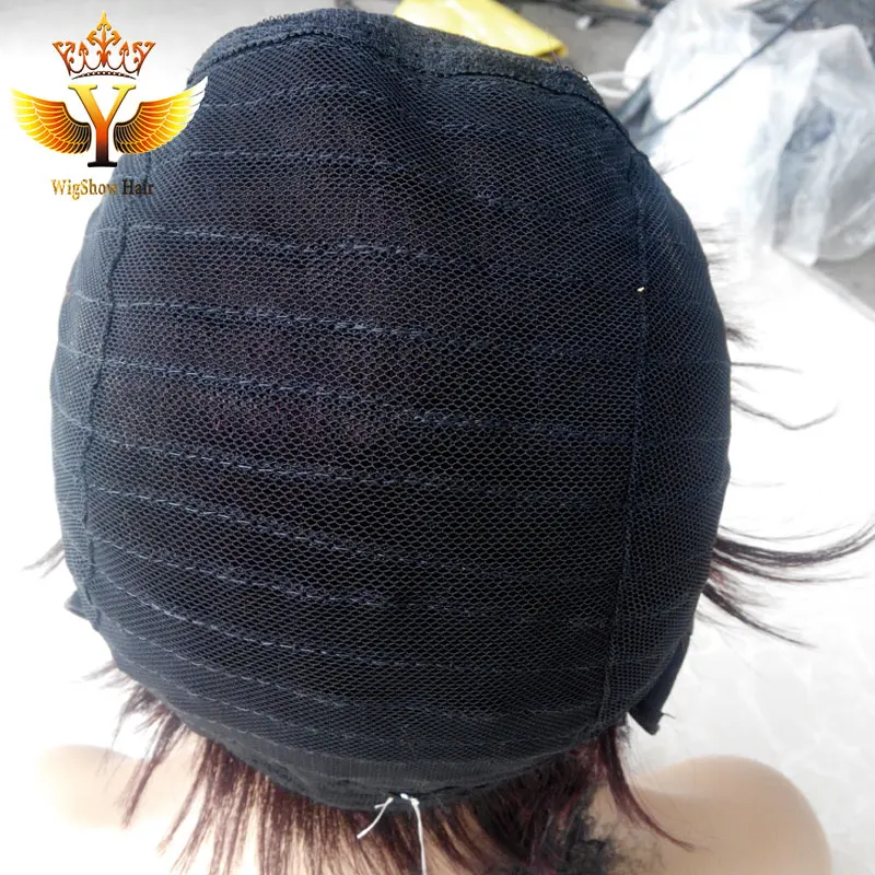 7А Класс Бразильского Виргинские Человеческих Волос Парики Короткие Природных