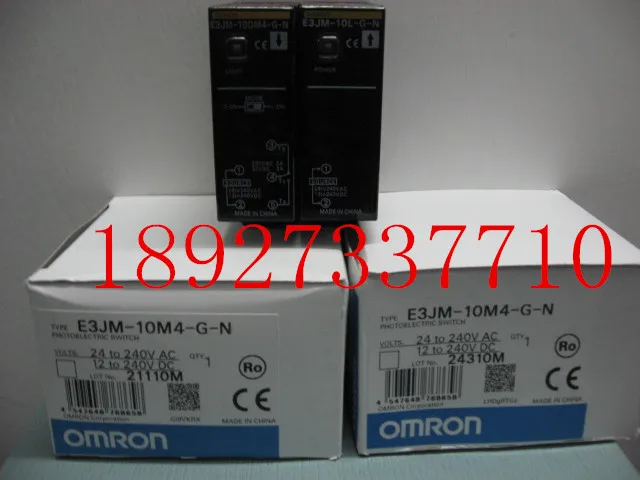 

[ZOB] New original - - photoelectric switch E3JM-10M4-GN